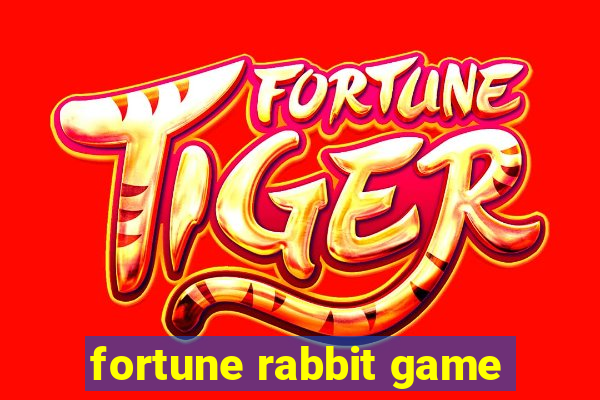 fortune rabbit game